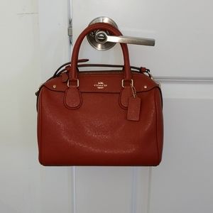 Coach Leather Crossbody Baby Bennet Bag